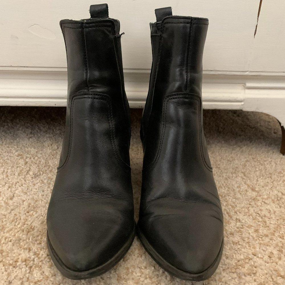 Steve Madden Leather Ankle Booties